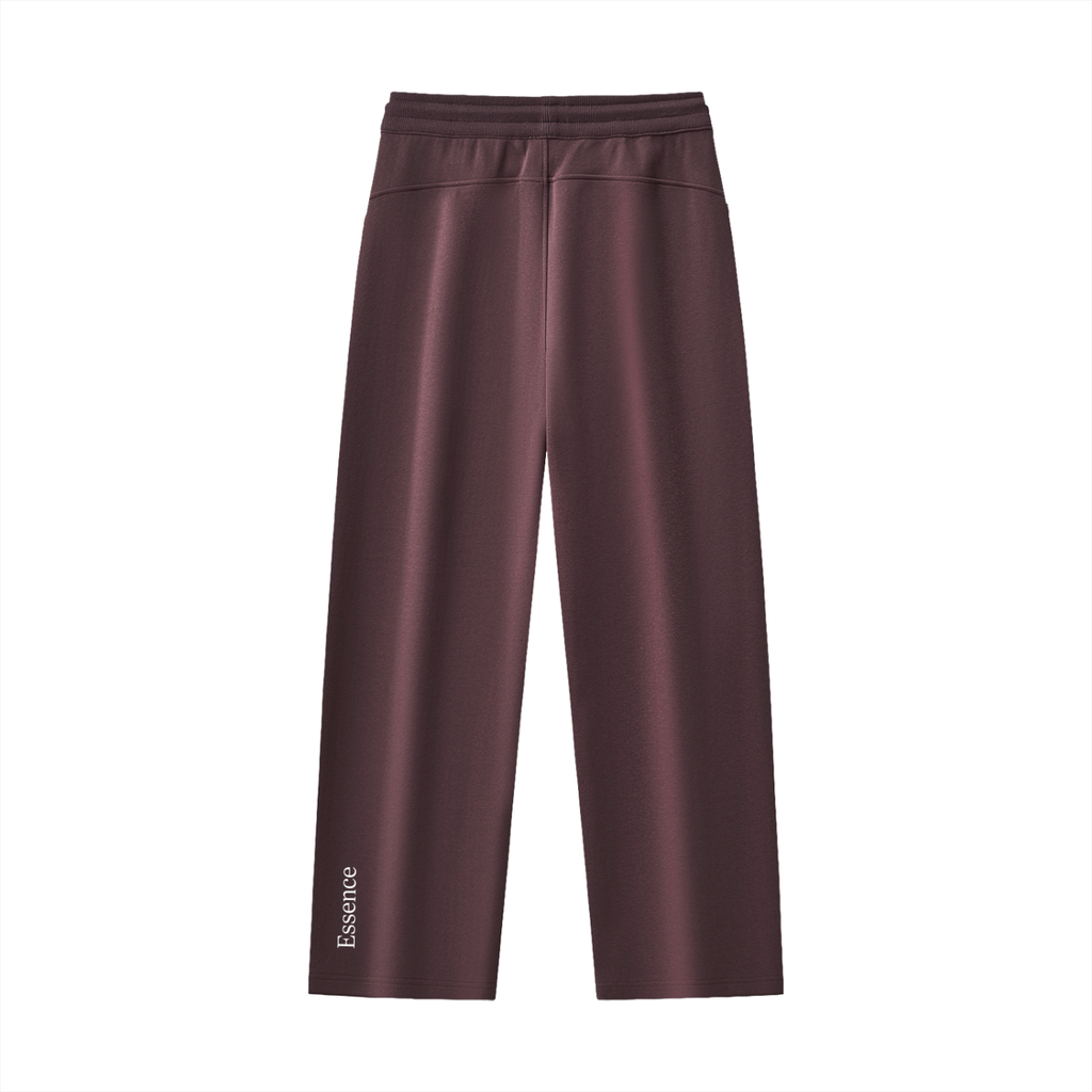 Unisex Essential Drawstring Straight-Leg Sweatpants