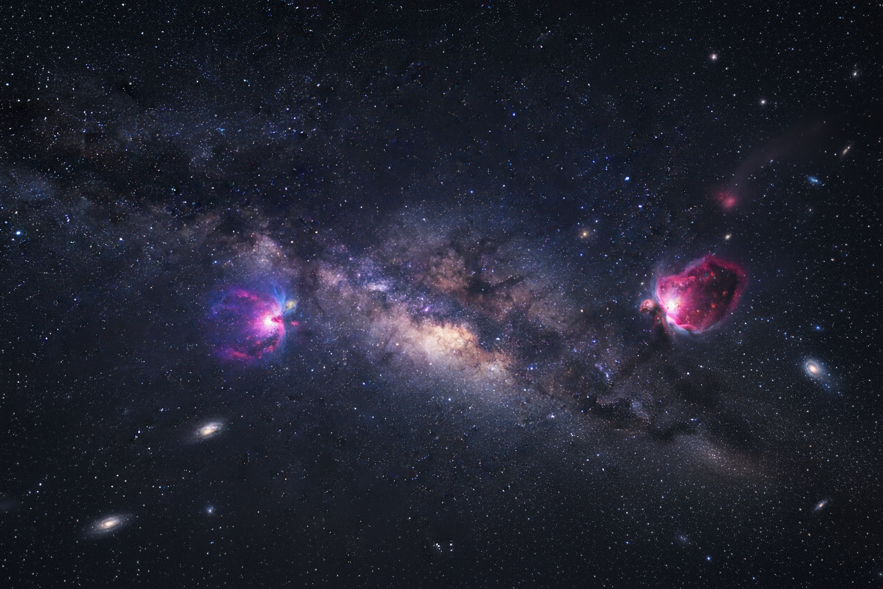 Full image of the galaxy sky