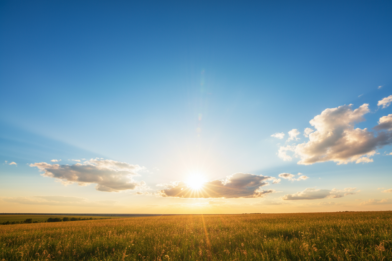 Full sunny sky image